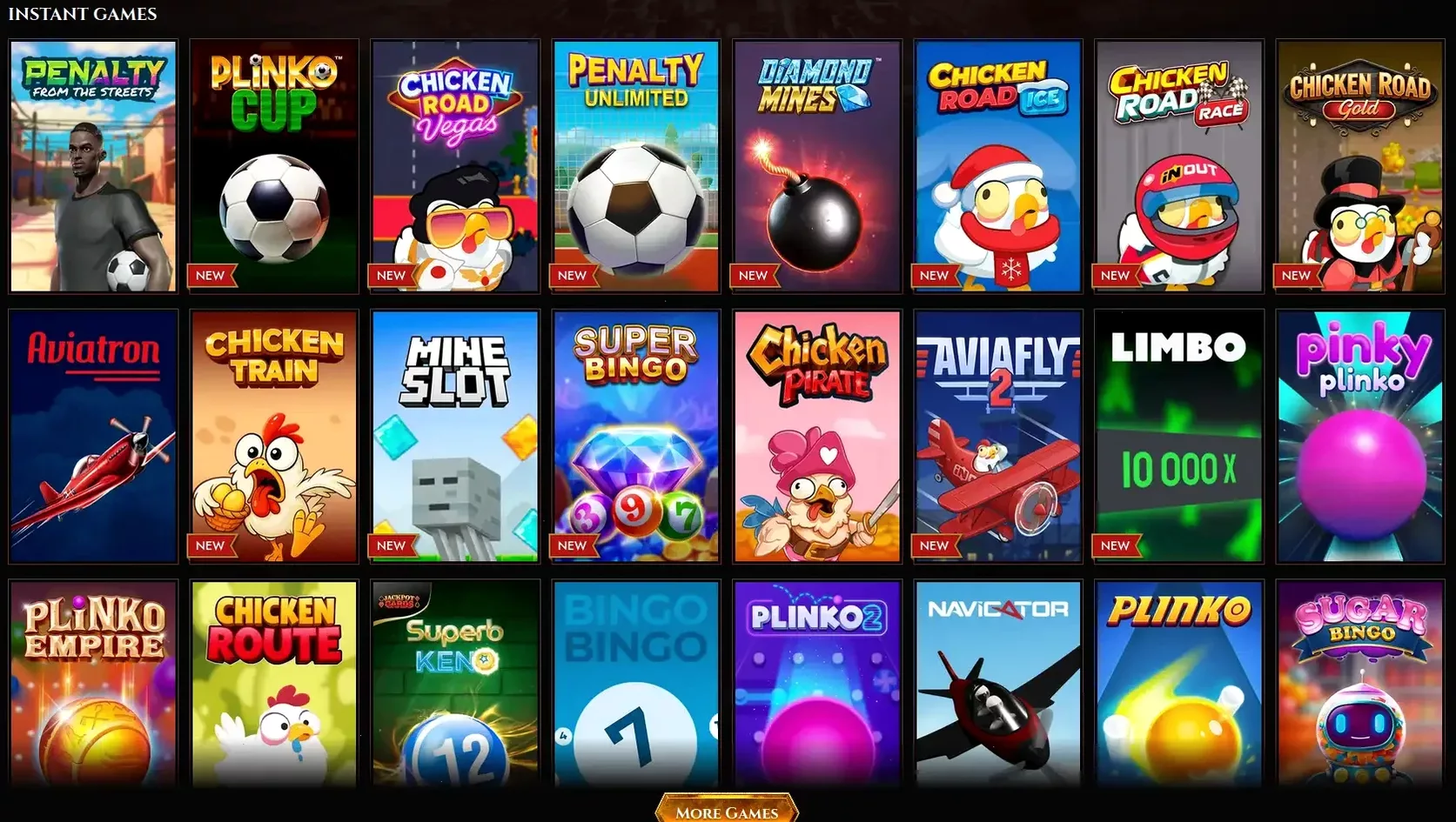 Игровой каталог казино Тейкер